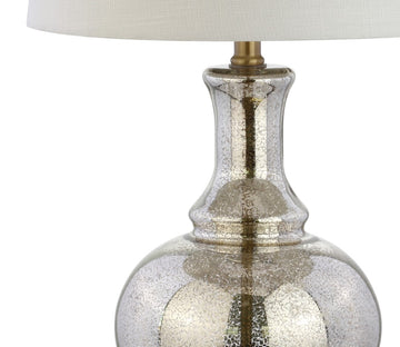 Lavelle 25" Glass LED Table Lamp - JONATHAN Y